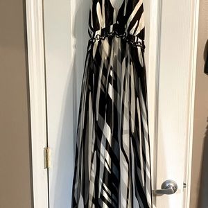 Zebra print dress